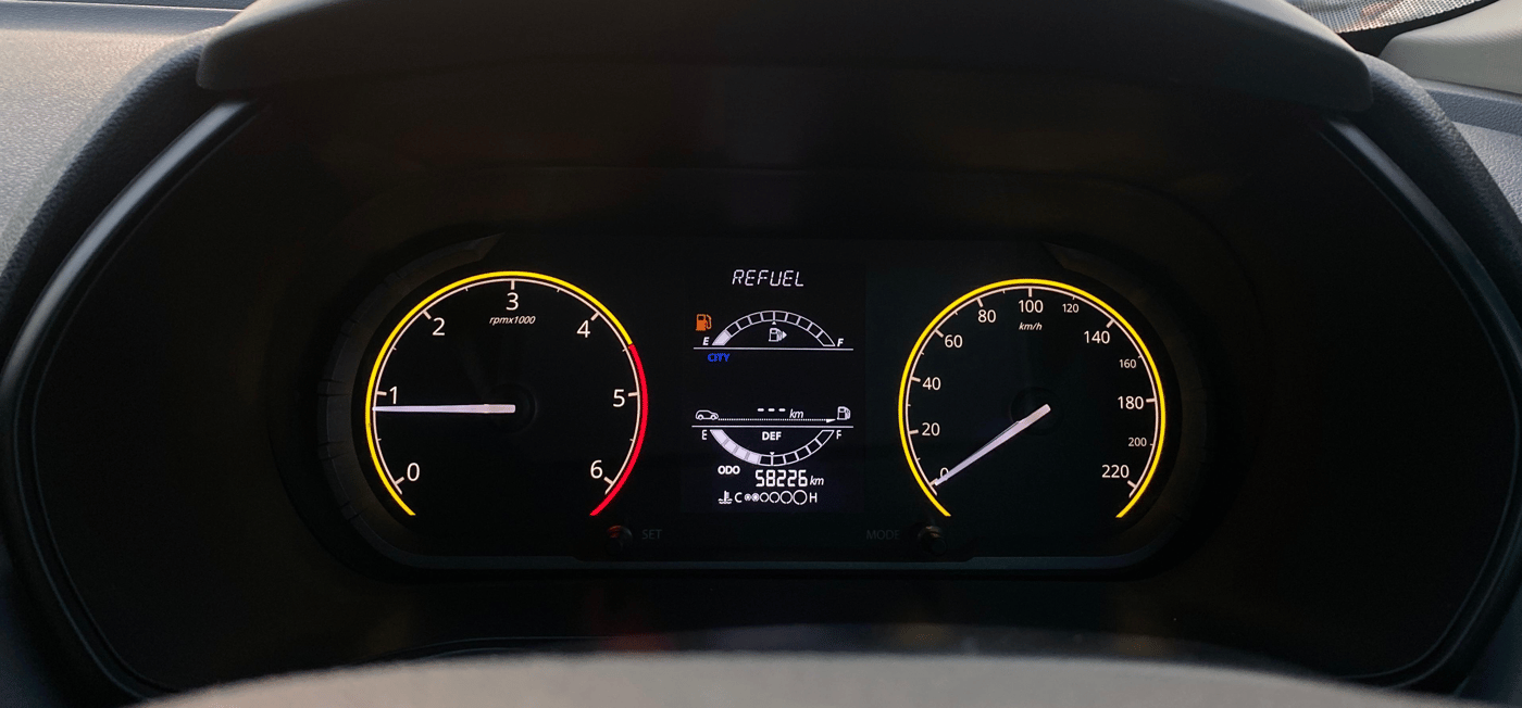2023 Tata Safari XM, Diesel, Manual, 58,213 km, Odometer Image