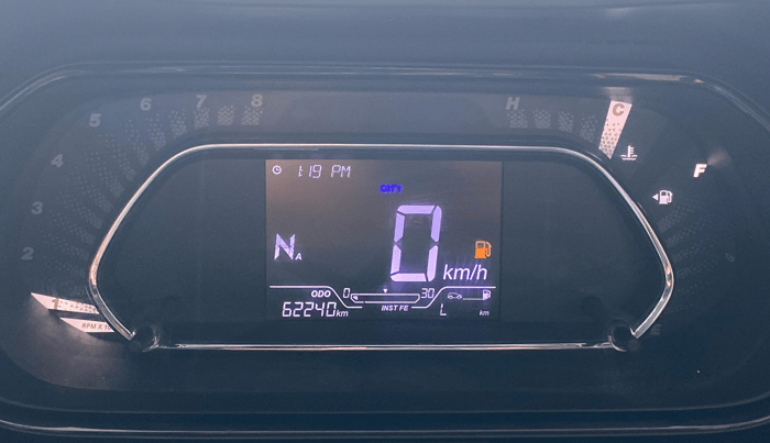 2022 Tata NEXON XZA PLUS PETROL DARK EDITION, Petrol, Automatic, 62,203 km, Odometer Image