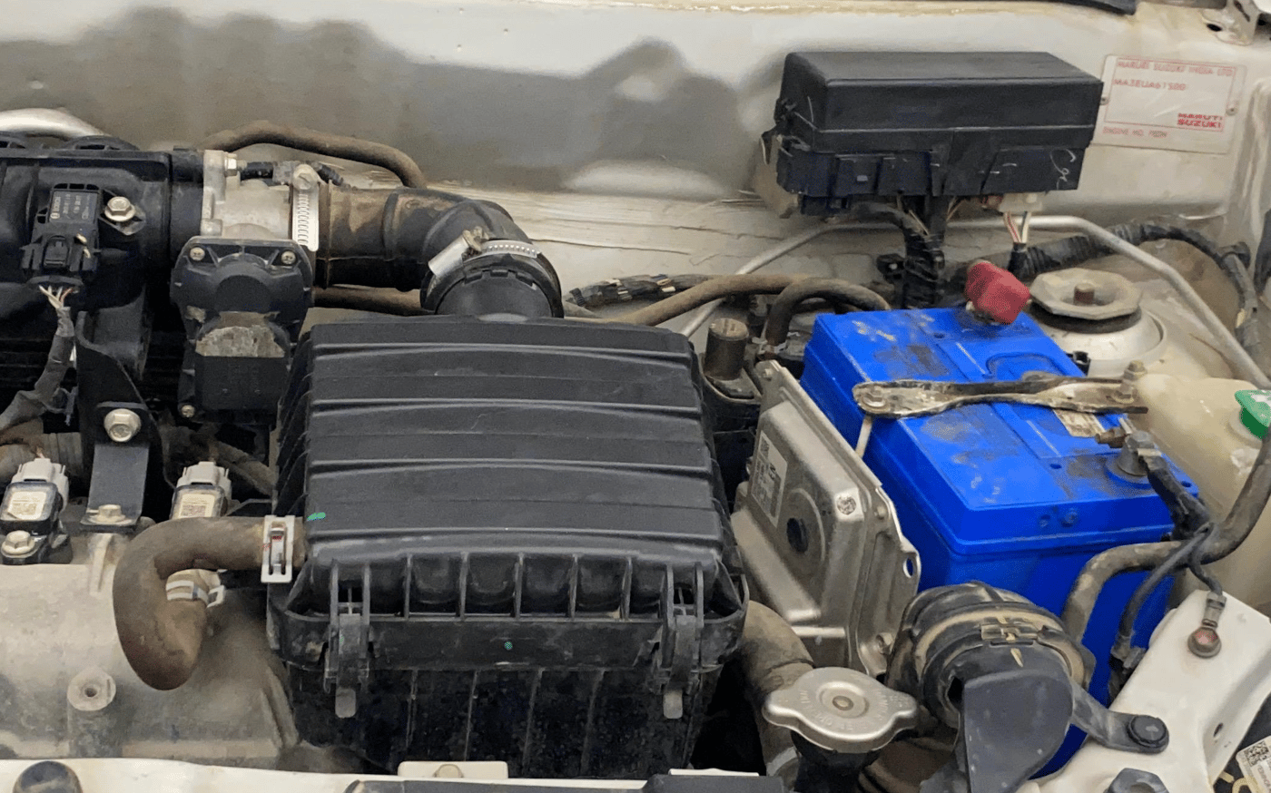 2020 Maruti Alto VXI, Petrol, Manual, 48,656 km, Engine View - Left