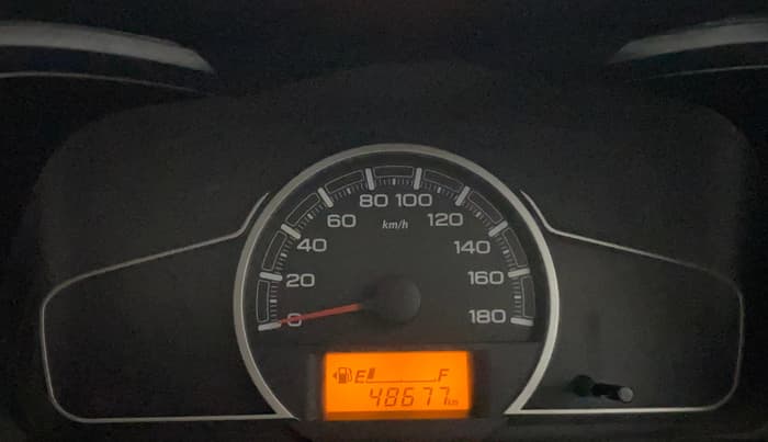 2020 Maruti Alto VXI, Petrol, Manual, 48,656 km, Odometer Image