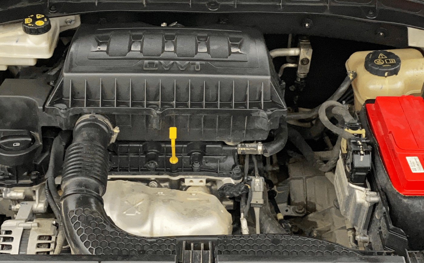 2022 MG ASTOR SHARP 1.5 CVT, Petrol, Automatic, 80,682 km, Engine View