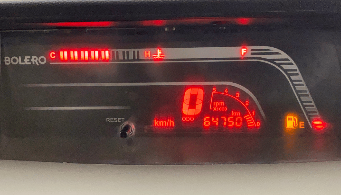 2020 Mahindra Bolero B4, Diesel, Manual, 64,522 km, Odometer Image