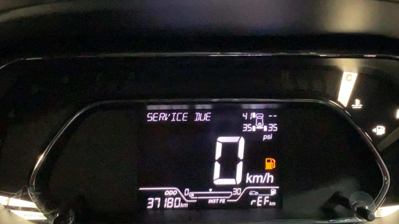 2024 Tata TIGOR XZ PLUS PETROL, Petrol, Manual, 37,220 km, Odometer Image