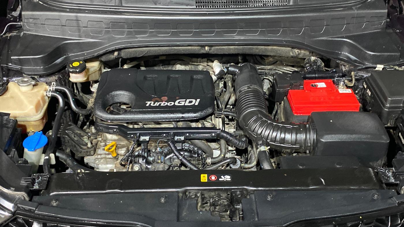 2023 KIA SONET HTX 1.0 IMT, Petrol, Manual, 61,339 km, Engine View