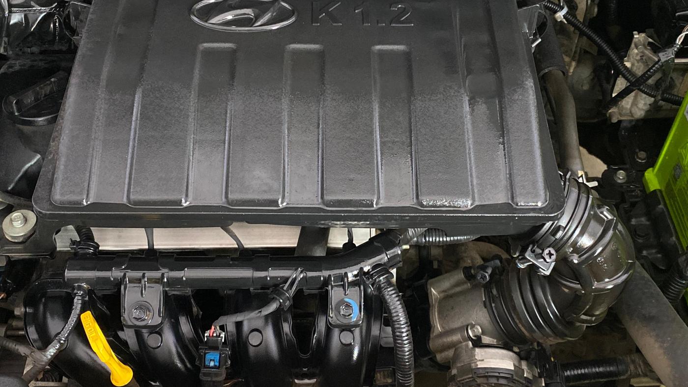 2023 Hyundai AURA SX 1.2, Petrol, Manual, 92,236 km, Engine View