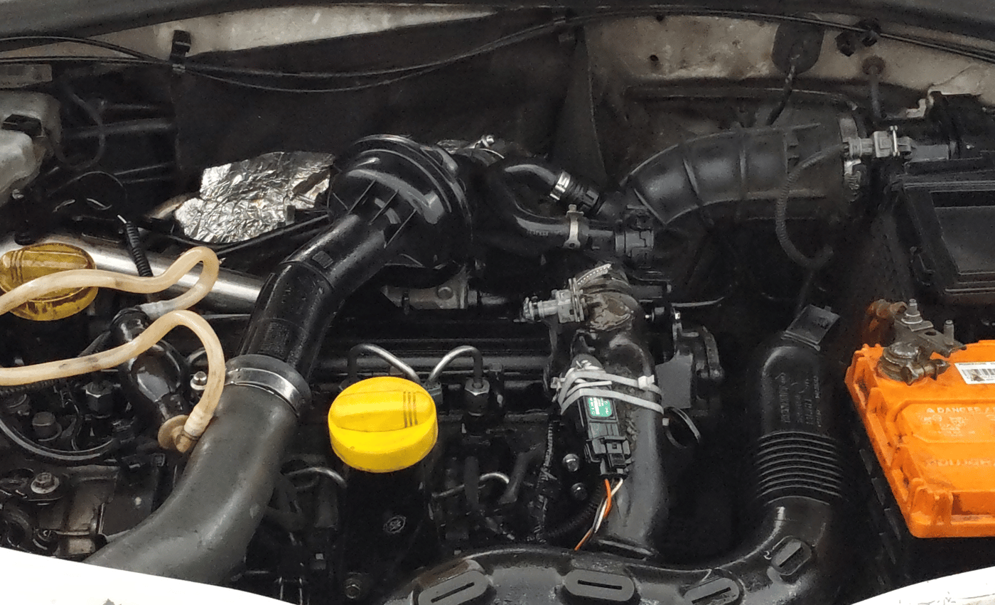 2017 Renault Duster 85 PS RXZ DIESEL, Diesel, Manual, 1,38,402 km, Engine View