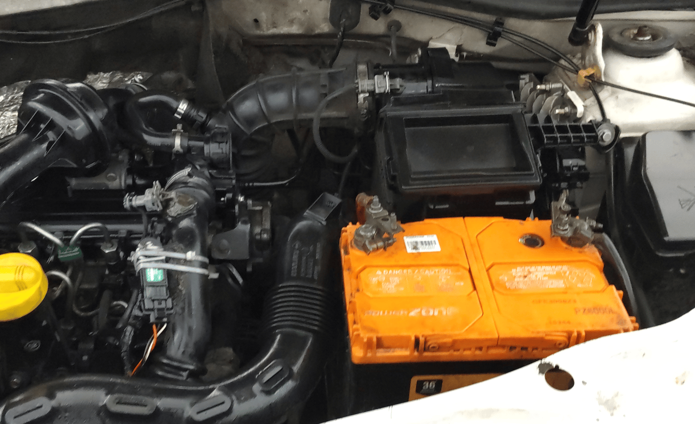 2017 Renault Duster 85 PS RXZ DIESEL, Diesel, Manual, 1,38,402 km, Engine View - Left