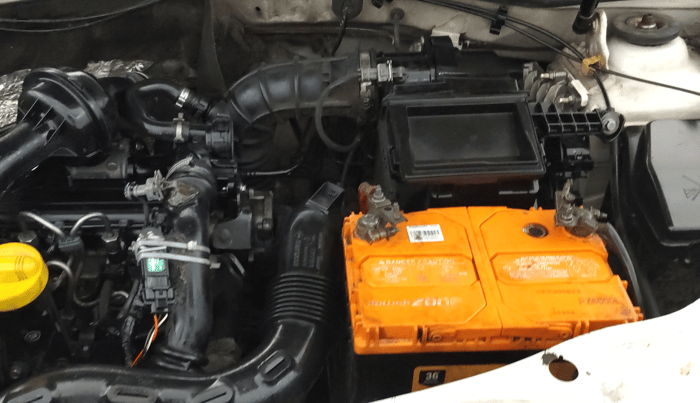 2017 Renault Duster 85 PS RXZ DIESEL, Diesel, Manual, 1,38,402 km, Engine View - Left