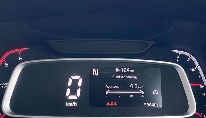 2023 KIA SONET GTX PLUS 1.5 IMT, Diesel, Manual, 33,638 km, Odometer Image