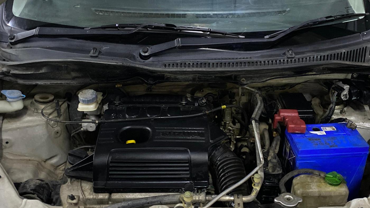 2017 Maruti Wagon R 1.0 VXI, Petrol, Manual, 80,616 km, Engine View