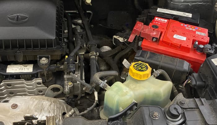 2021 Tata NEXON XZA PLUS PETROL, Petrol, Automatic, 31,083 km, Engine View - Left