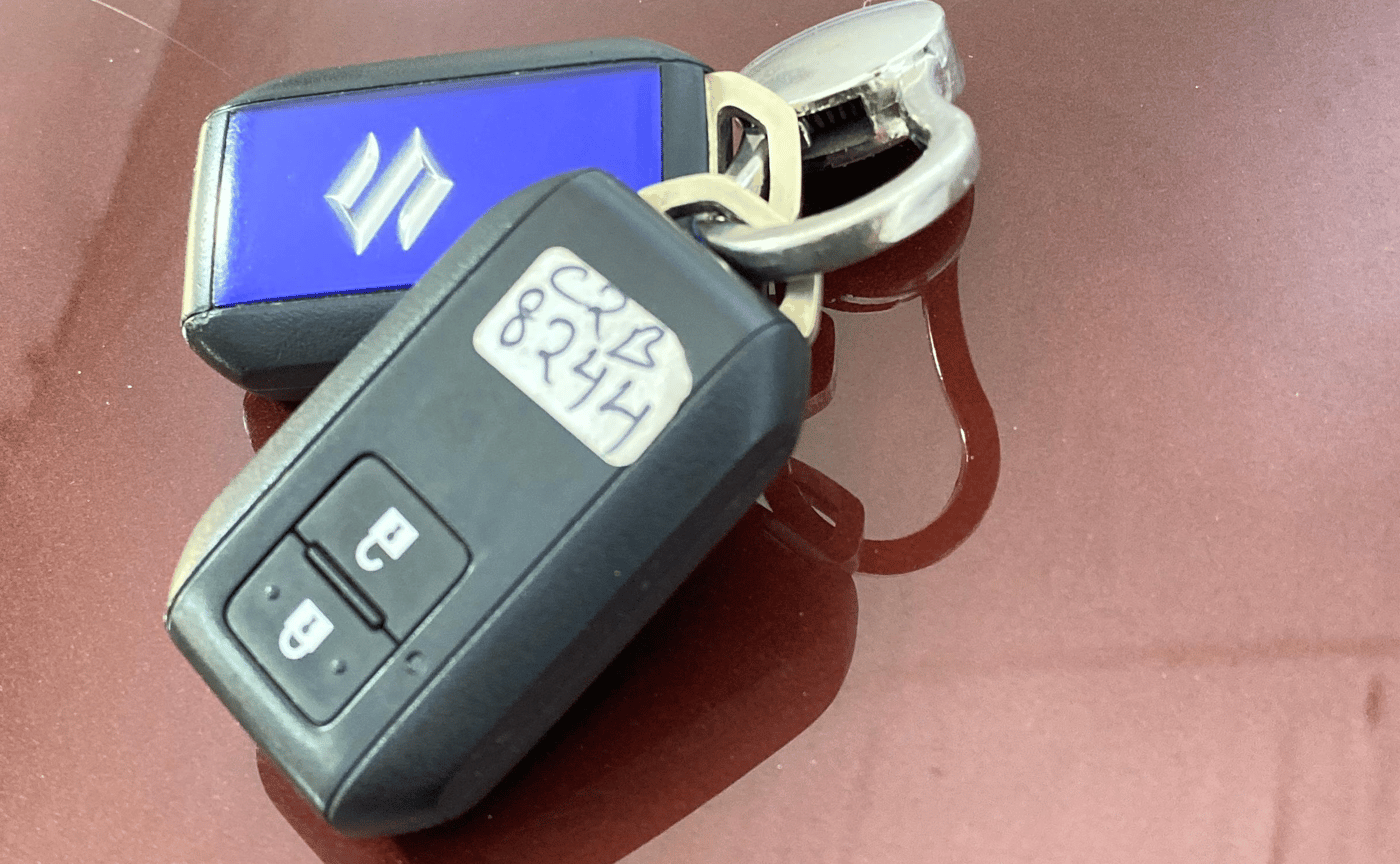 2022 Maruti Ertiga ZXI+ AT SHVS, Petrol, Automatic, 30,642 km, Key Close Up