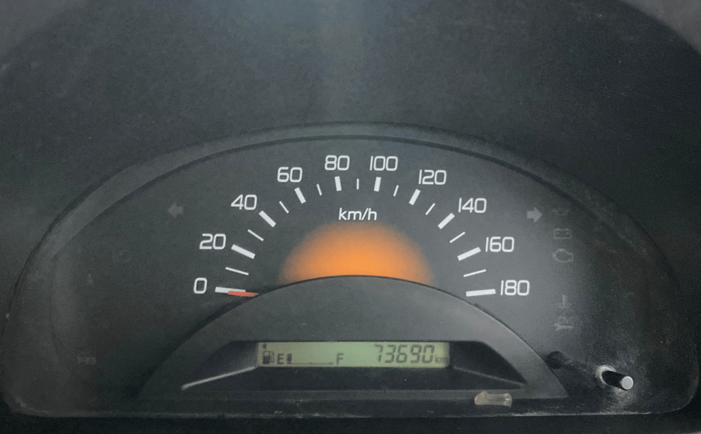 2014 Maruti Wagon R 1.0 LXI CNG, CNG, Manual, 73,657 km, Odometer Image
