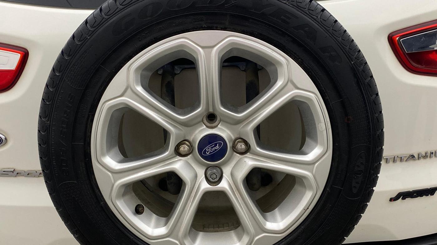 2018 Ford Ecosport TITANIUM + 1.5L PETROL AT, Petrol, Automatic, 35,402 km, Spare Tyre