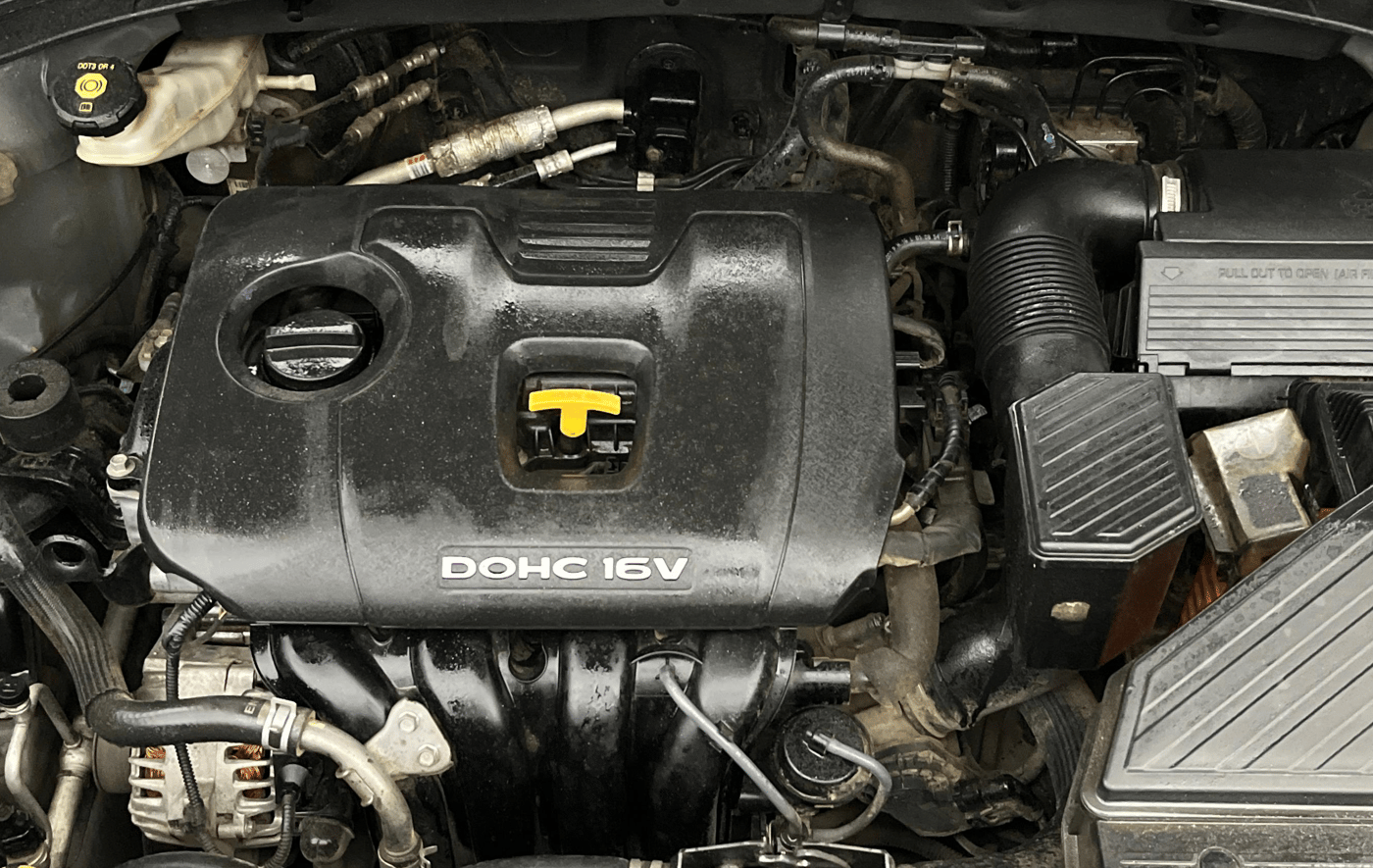 2017 Hyundai Tucson 2WD AT GL PETROL , Petrol, Automatic, 95,364 km, Engine View