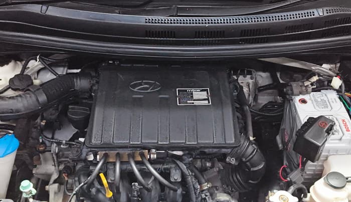 2017 Hyundai Xcent SX 1.2, CNG, Manual, 98,544 km, Engine View