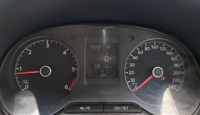 2017 Volkswagen Ameo HIGHLINE PLUS 1.5L AT 16 ALLOY, Diesel, Automatic, 1,06,109 km, Odometer Image