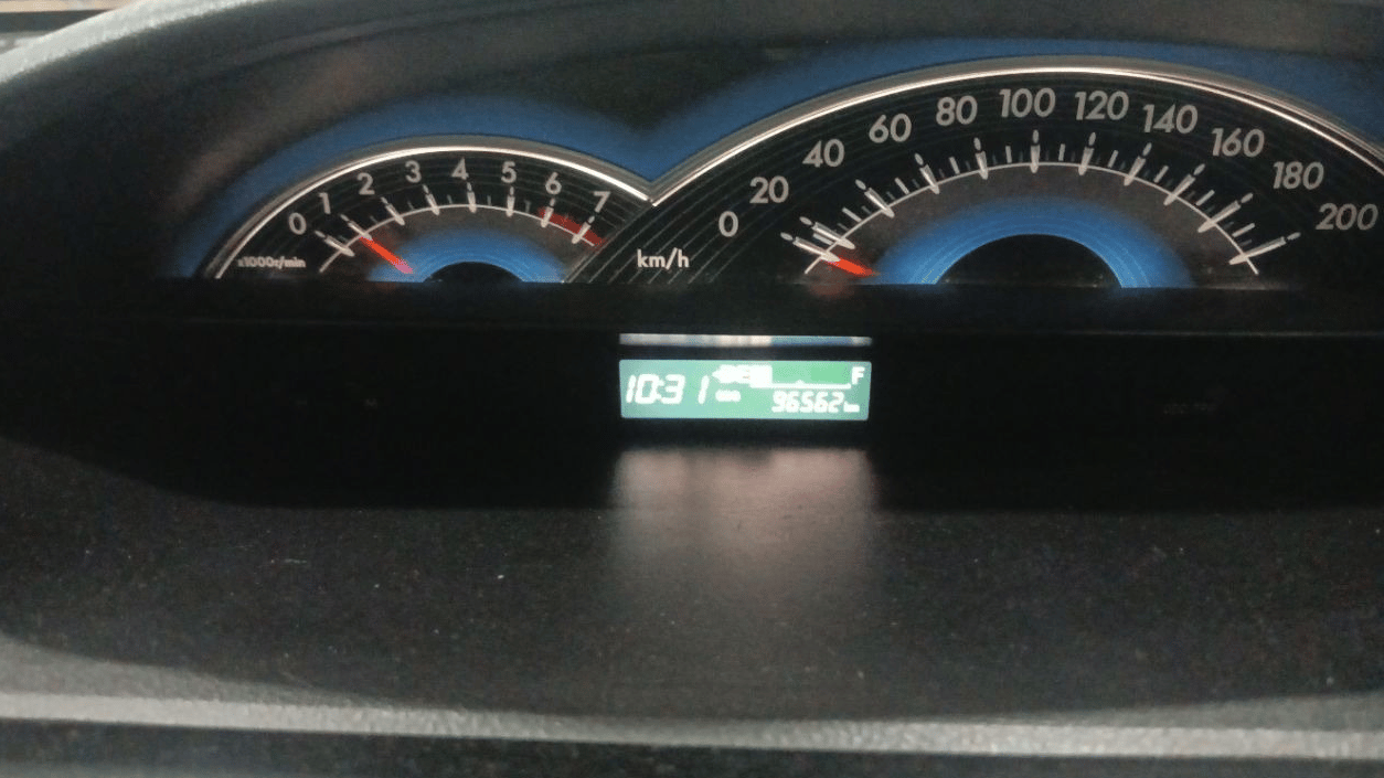 2014 Toyota Etios CROSS 1.2 G, Petrol, Manual, 96,562 km, Odometer Image