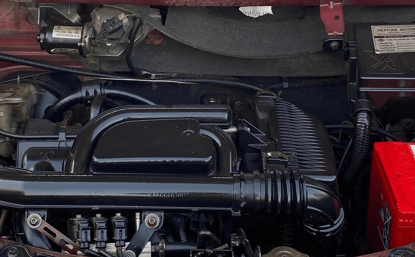 2019 Renault Kwid RXT 1.0 (O), CNG, Manual, 1,35,268 km, Engine View
