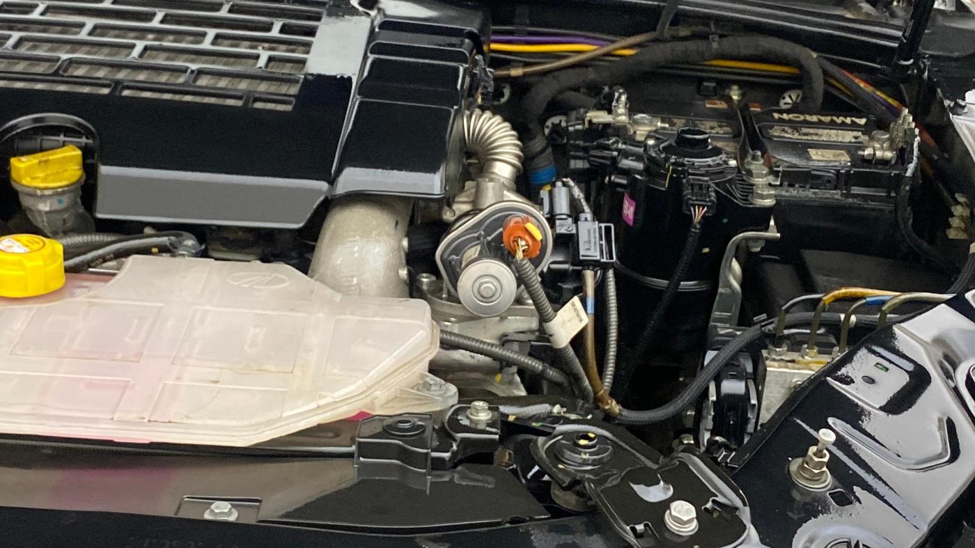 2022 Mahindra Scorpio S11 2WD, Diesel, Manual, 28,756 km, Engine View - Left
