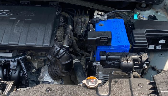 2023 Hyundai EXTER SX(O) CONNECT 1.2 AMT, Petrol, Automatic, 19,327 km, Engine View - Left