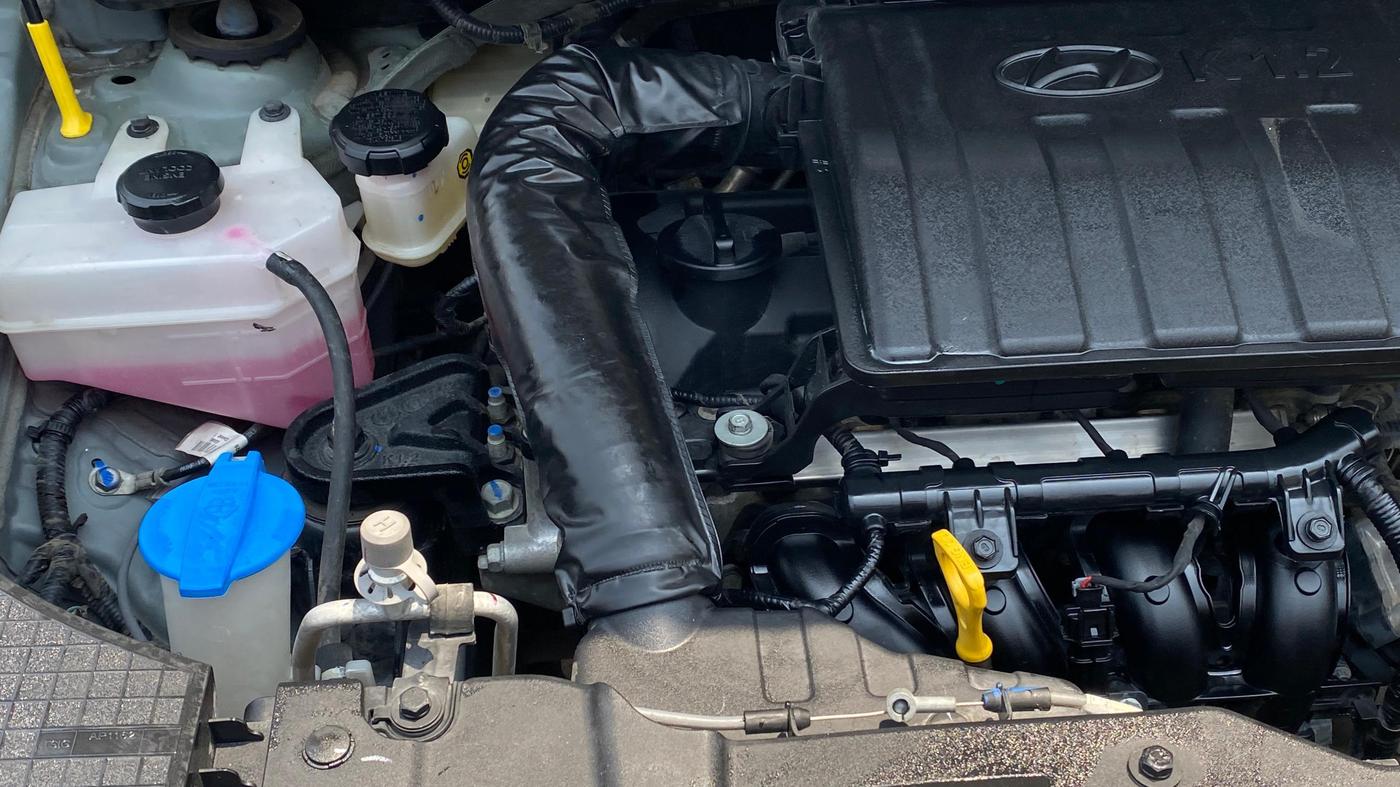 2023 Hyundai EXTER SX(O) CONNECT 1.2 AMT, Petrol, Automatic, 19,327 km, Engine View - Right