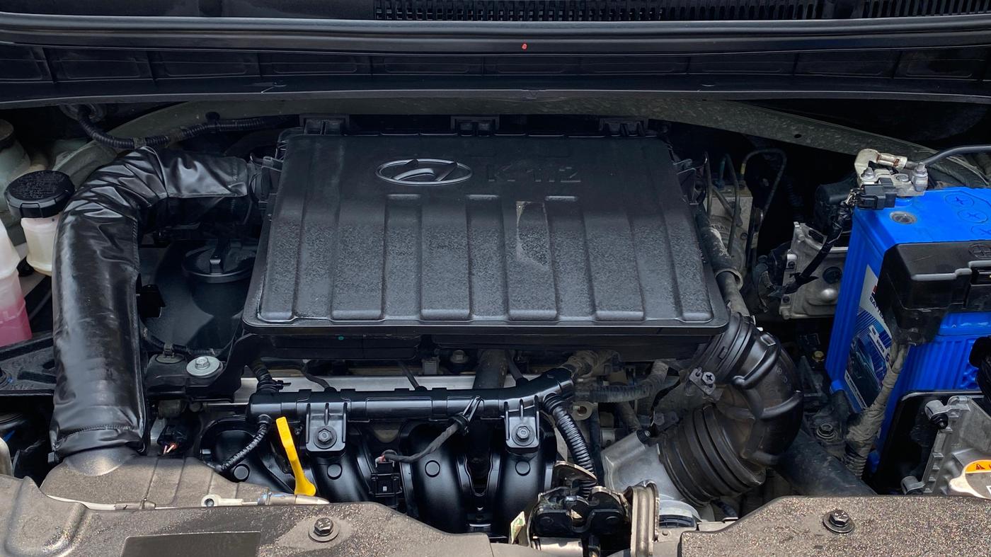 2023 Hyundai EXTER SX(O) CONNECT 1.2 AMT, Petrol, Automatic, 19,327 km, Engine View