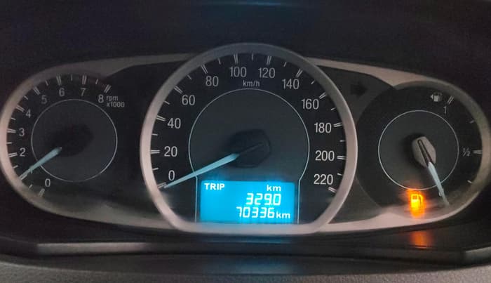 2016 Ford New Figo TREND 1.2 PETROL, Petrol, Manual, 70,335 km, Odometer Image