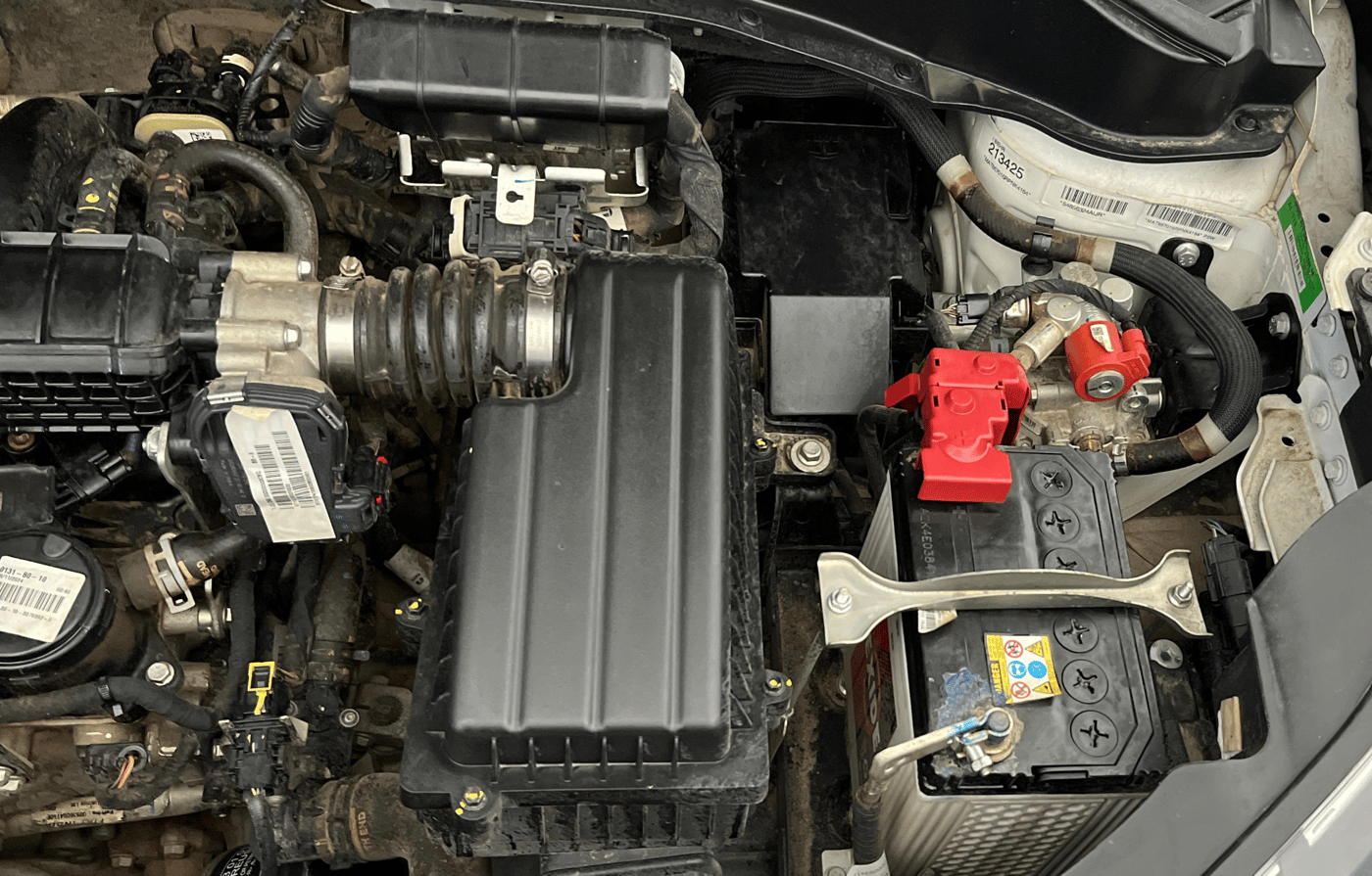 2024 Tata PUNCH Adventure (S) iCNG, CNG, Manual, 44,349 km, Engine View - Left