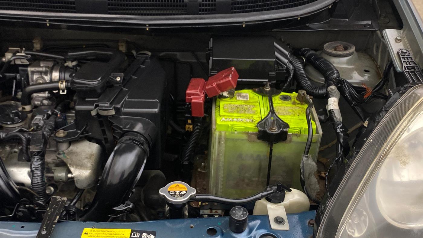 2015 Nissan Micra Active XV, Petrol, Manual, 72,739 km, Engine View - Left