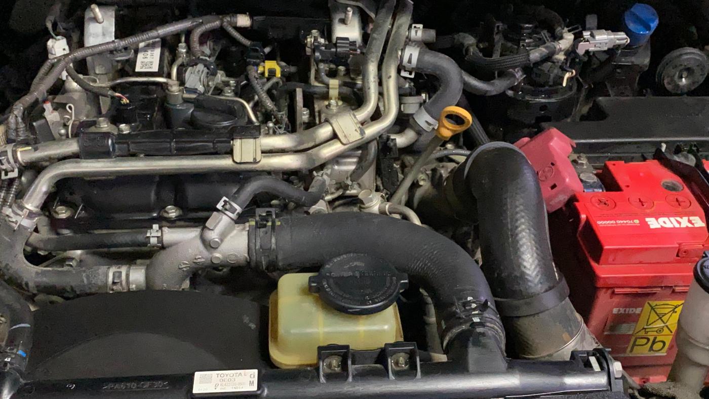 2021 Toyota Innova Crysta 2.4 GX AT 7 STR, Diesel, Automatic, 92,290 km, Engine View - Left