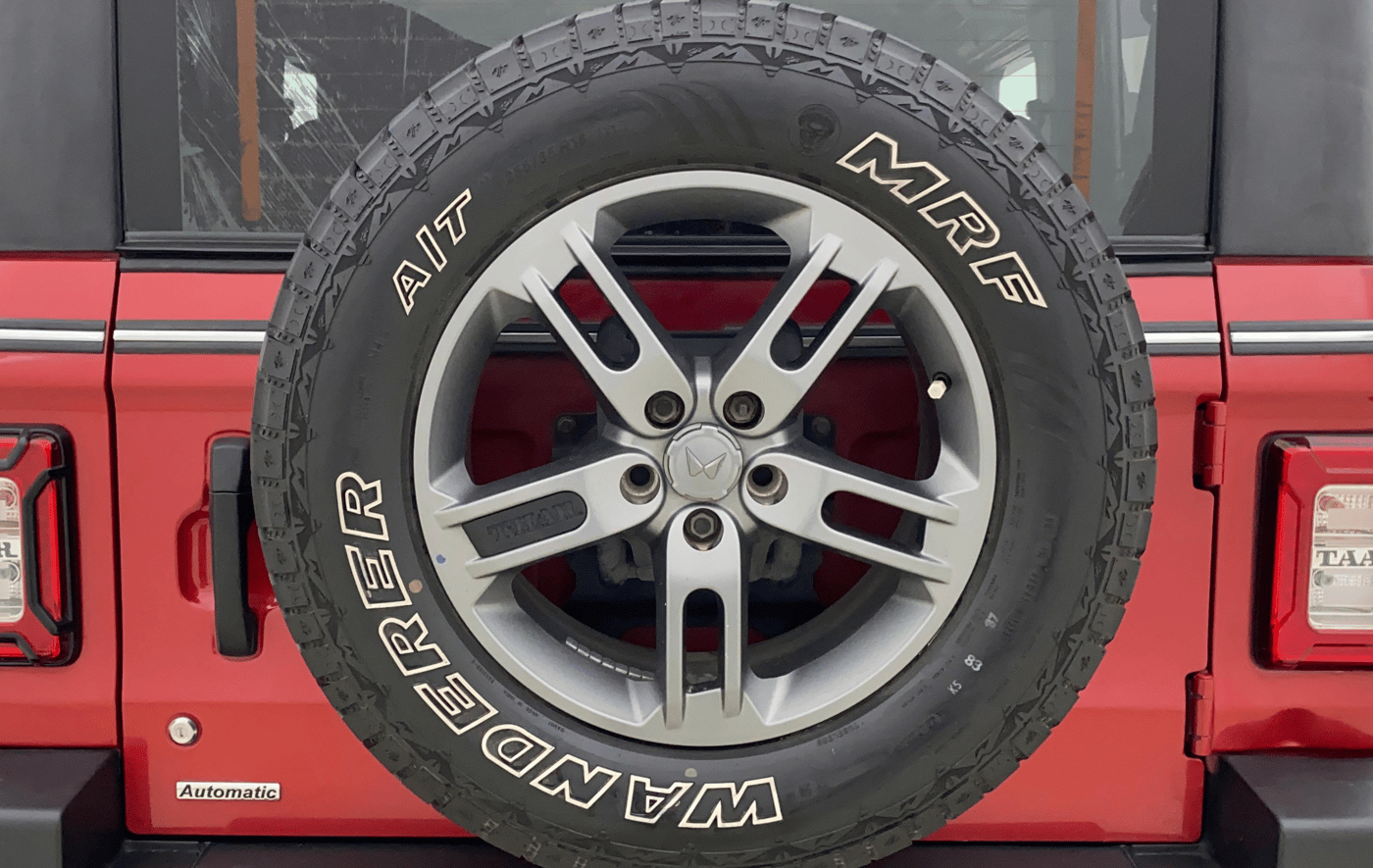 2023 Mahindra Thar LX D AT 4WD HT, Diesel, Automatic, 67,624 km, Spare Tyre