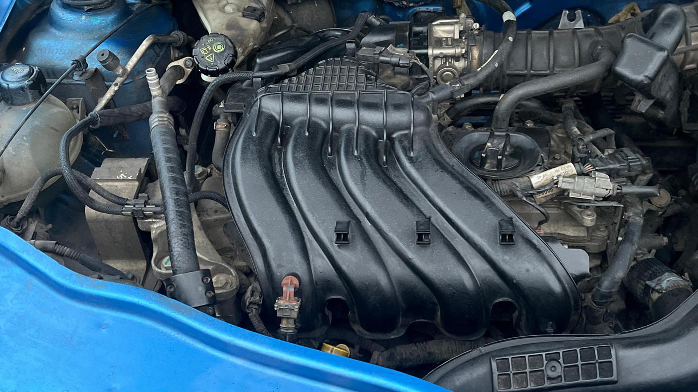 2019 Renault Duster RXS OPT CVT, Petrol, Automatic, 1,00,852 km, Engine View - Right