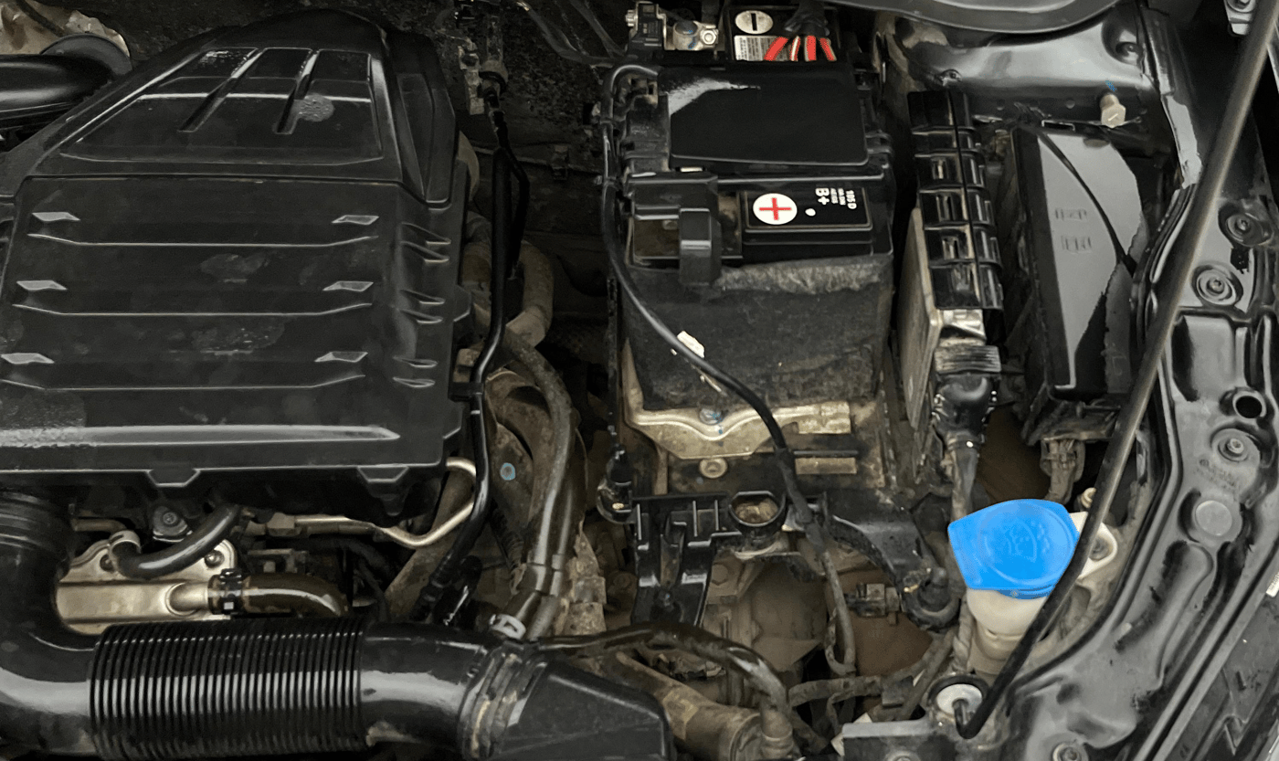 2023 Volkswagen VIRTUS COMFORTLINE TSI 1.0 MT, Petrol, Manual, 47,834 km, Engine View - Left