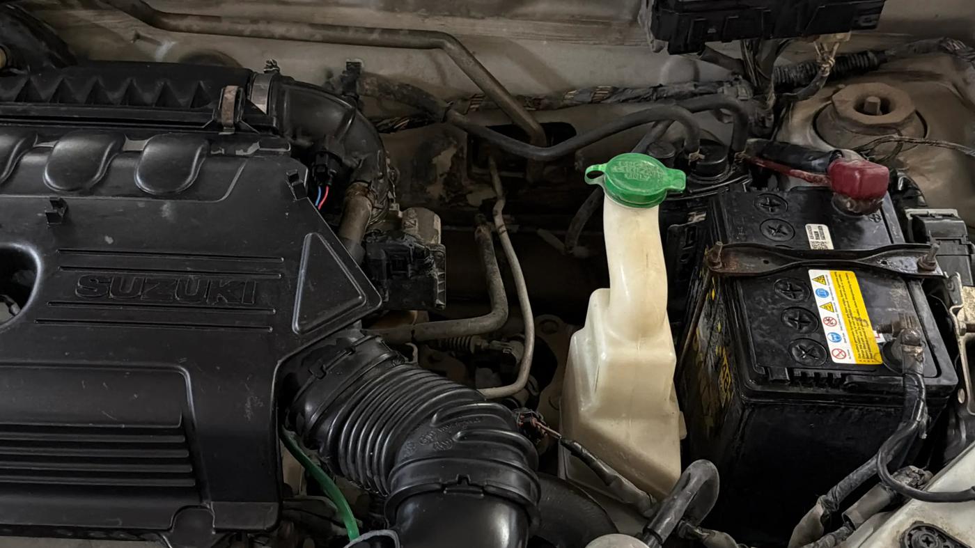 2015 Maruti Alto K10 VXI (O), Petrol, Manual, 86,069 km, Engine View - Left