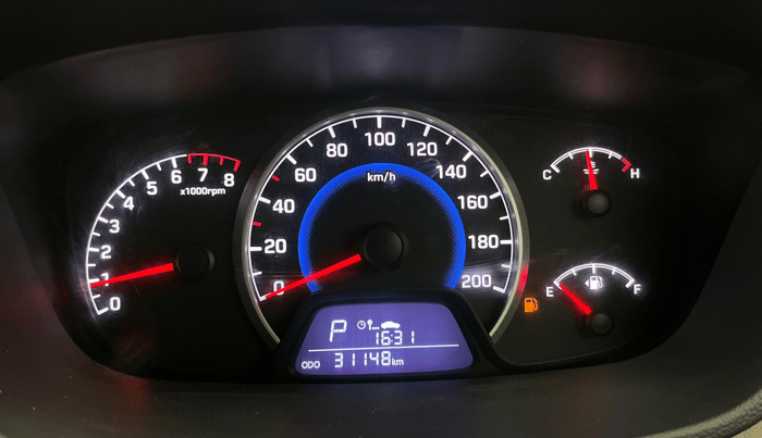 2018 Hyundai Grand i10 SPORTZ (O) AT 1.2 KAPPA VTVT, Petrol, Automatic, 31,128 km, Odometer Image