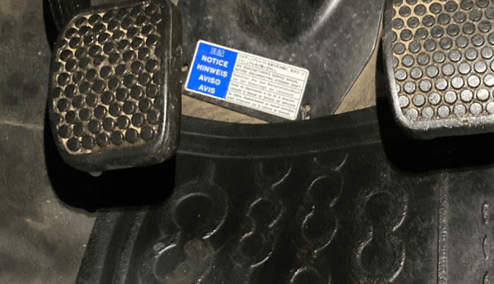 2020 Maruti Alto LXI, Petrol, Manual, 22,107 km, Pedals