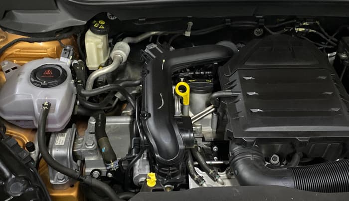 2022 Skoda KUSHAQ STYLE 1.0L TSI AT (6 AIRBAGS), Petrol, Automatic, 15,721 km, Engine View - Right