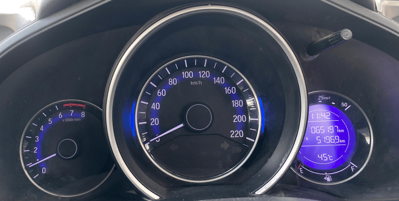 2017 Honda Jazz 1.2L I-VTEC V, Petrol, Manual, 65,198 km, Odometer Image
