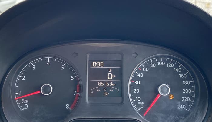 2018 Volkswagen Ameo COMFORTLINE 1.0L, Petrol, Manual, 85,155 km, Odometer Image