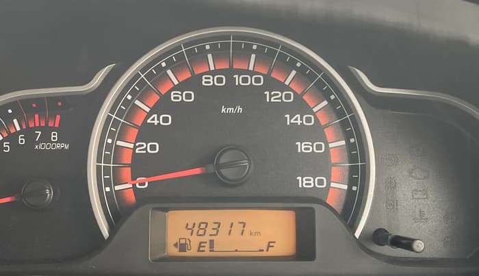 2019 Maruti Alto K10 VXI, Petrol, Manual, 48,287 km, Odometer Image