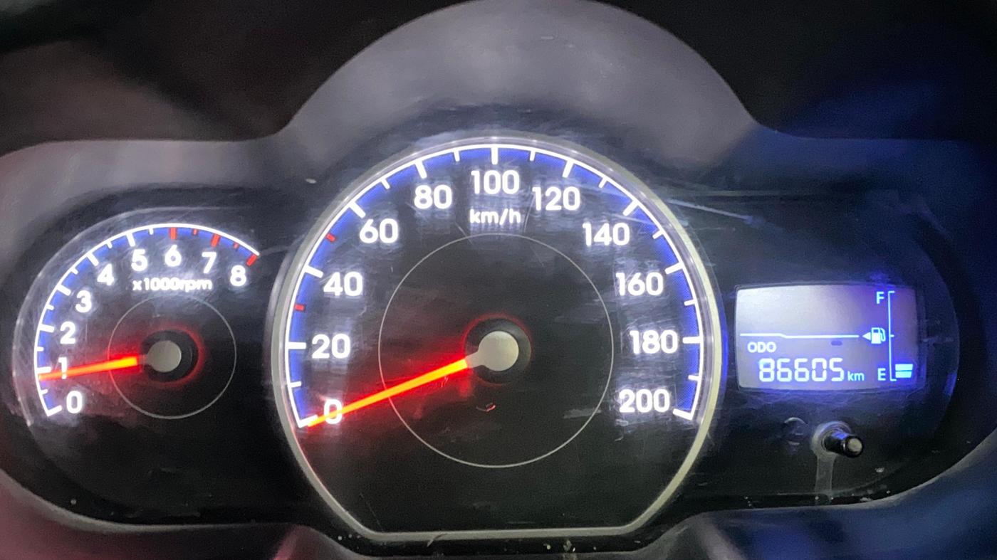 2013 Hyundai i10 ERA 1.1, Petrol, Manual, 86,605 km, Odometer Image