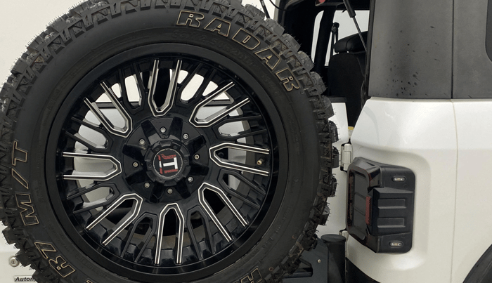 2023 Mahindra Thar LX P 2WD AT HT, Petrol, Automatic, 30,257 km, Spare Tyre