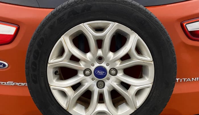 2015 Ford Ecosport TITANIUM 1.5L PETROL AT, Petrol, Automatic, 74,931 km, Spare Tyre