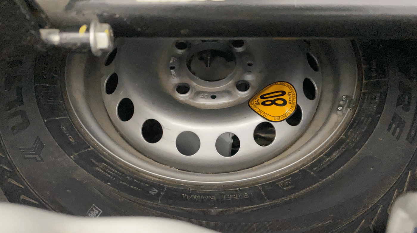 2023 Tata Tiago XM CNG, CNG, Manual, 23,757 km, Spare Tyre