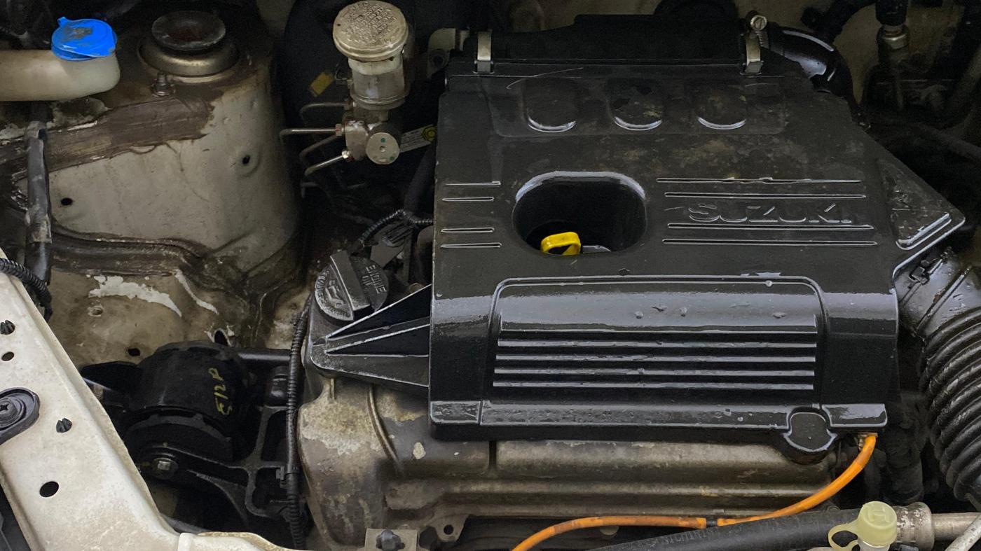 2018 Maruti Wagon R 1.0 VXI AMT, Petrol, Automatic, 42,084 km, Engine View - Right