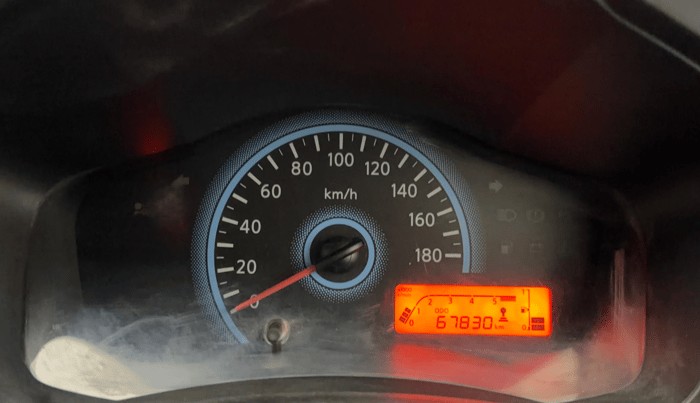 2017 Datsun Redi Go T(O) 1.0, CNG, Manual, 67,784 km, Odometer Image