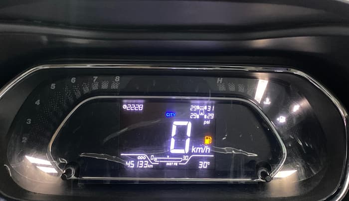 2022 Tata NEXON XZ PLUS (HS) PETROL, Petrol, Manual, 45,133 km, Odometer Image