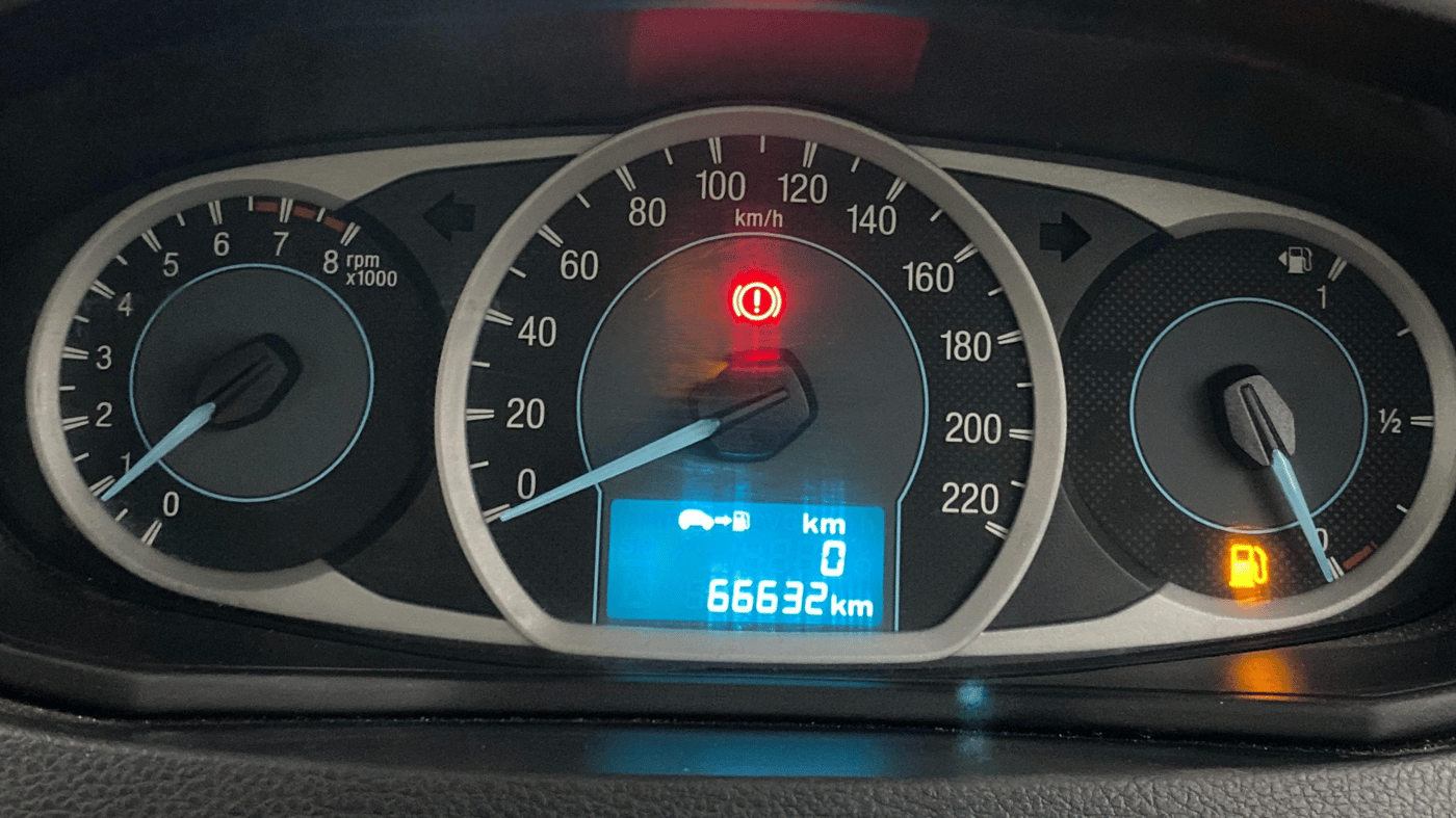 2017 Ford Figo Aspire TREND 1.2 PETROL, Petrol, Manual, 66,702 km, Odometer Image