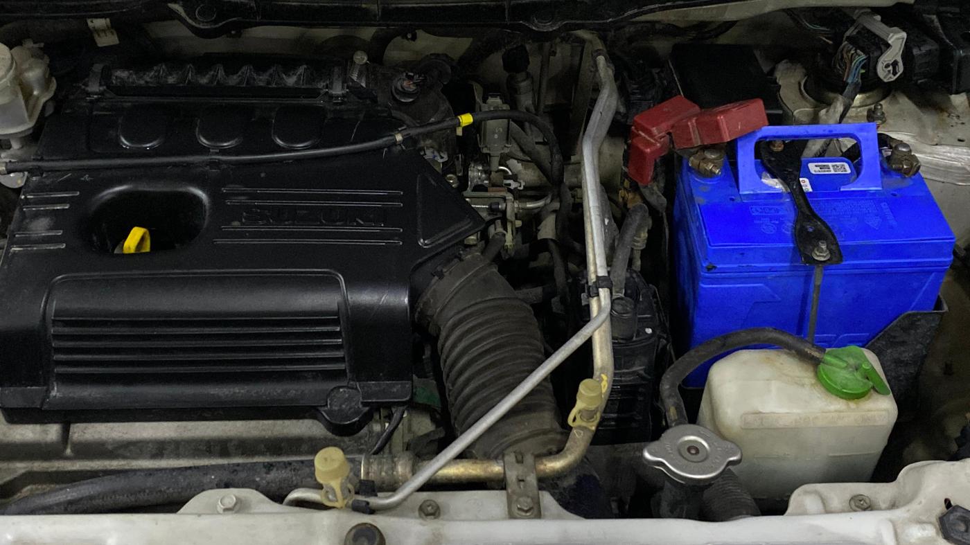2015 Maruti Wagon R 1.0 VXI, Petrol, Manual, 49,284 km, Engine View - Left